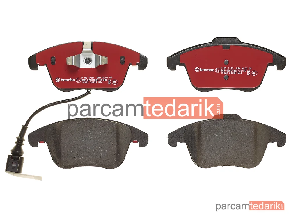 BREMBO P85112X | Fren Balatası (Ön) — VW Tiguan, Audi Q3, VW Sharan