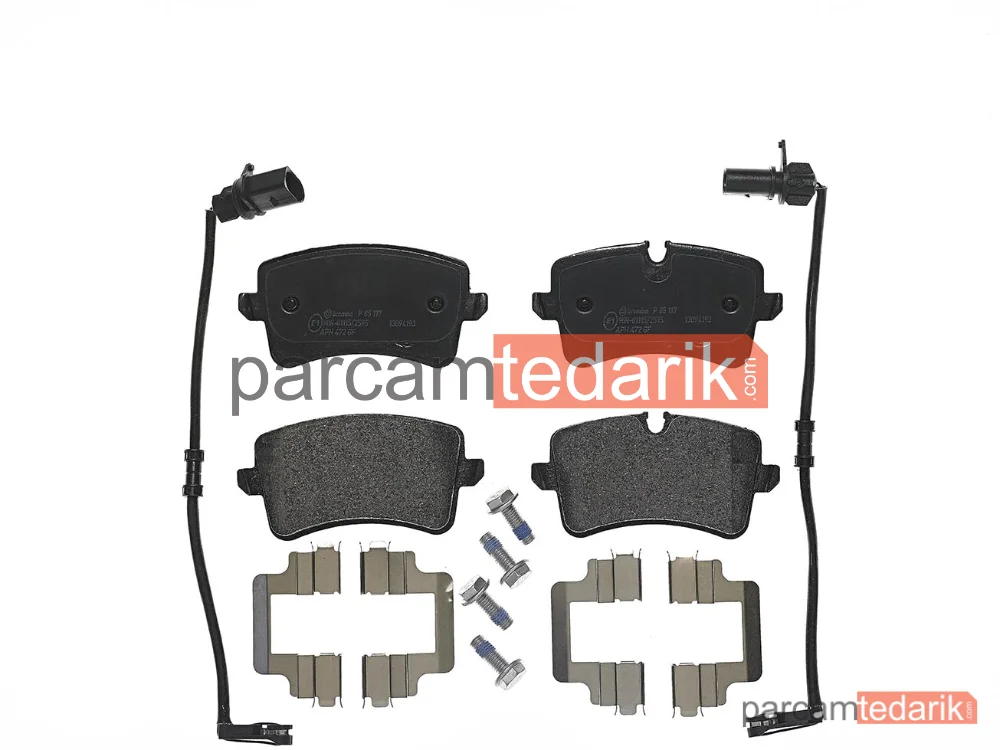 P85117 | Fren Balatası (Arka, 300 mm) — Audi A8 D4, Audi A4 B9, Audi A7