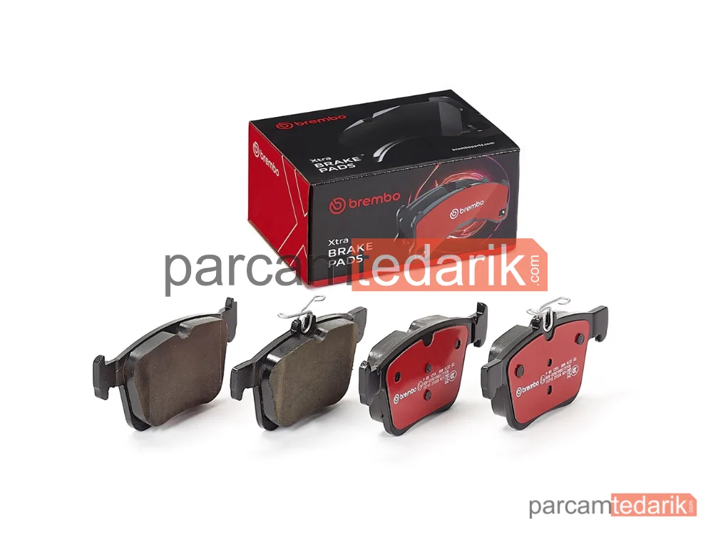 P85125X | Fren Balatası (Arka) — Seat Leon ST, VW Golf VII, Audi A3 Limousine