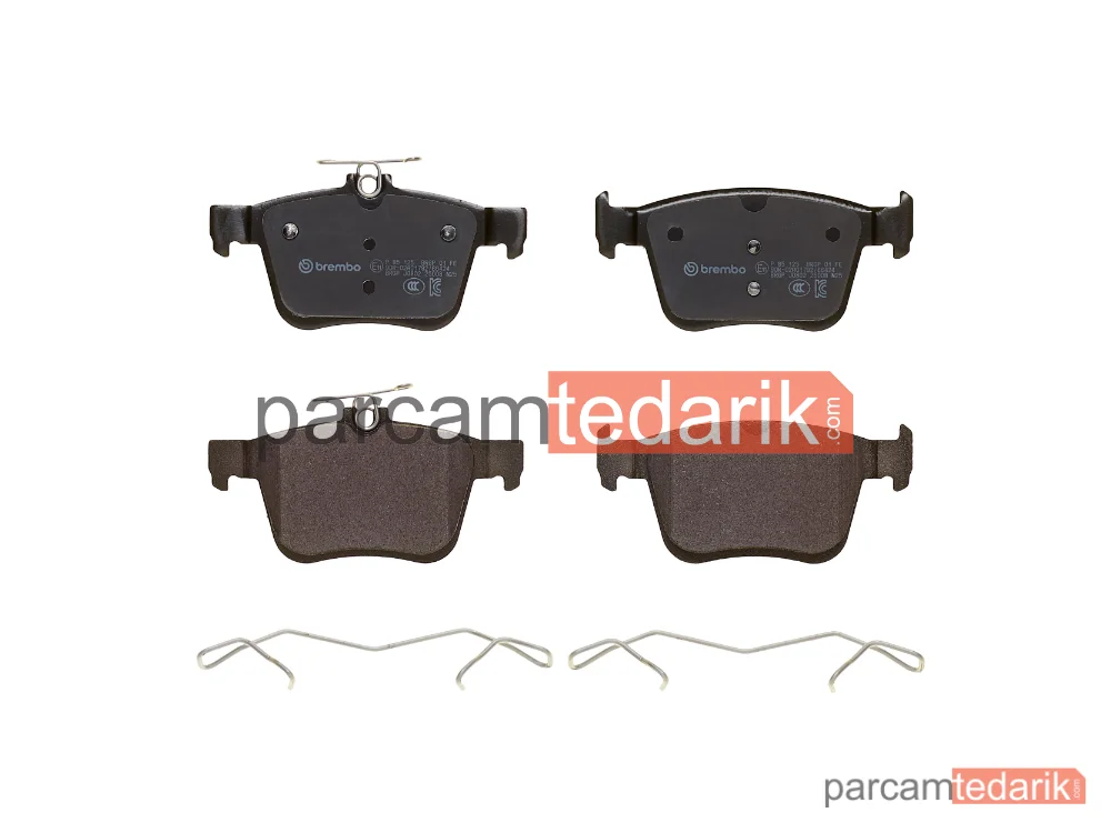 BREMBO P85125 | Fren Balatası (Arka) — Seat Leon ST, VW Golf VII, Audi A3 Limousine
