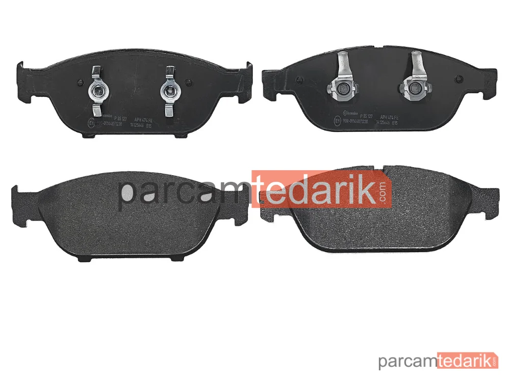 P85127 | Fren Balatası (Ön) — Audi A6 C7, Audi A7, Audi A8 D4