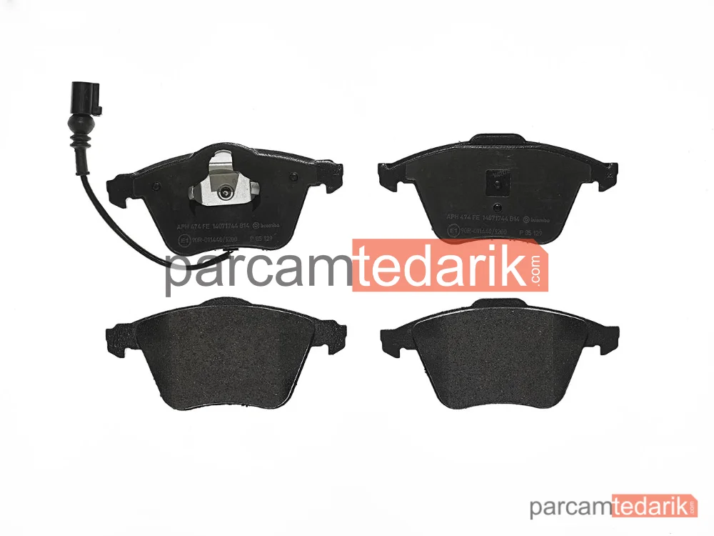 P85129 | Fren Balatası (Ön) — Audi TT, VW Scirocco III, Audi TT Roadster