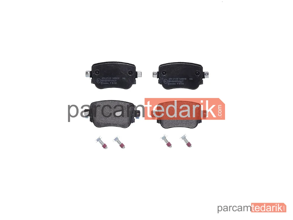 P85135 | Fren Balatası (Arka) — Seat Leon ST, VW Caddy IV, VW Caddy IV Mpv