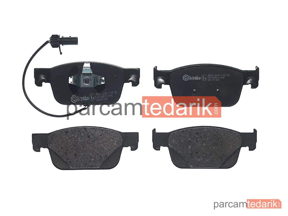 P85153 | Fren Balatası (Ön) — Audi A4 B9, Audi A5, Audi A5 Cabrio