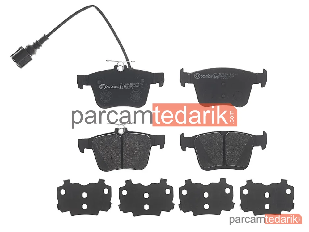 P85162 | Fren Balatası (Arka) — Audi A3, Seat Ateca, Audi A3 Limousine