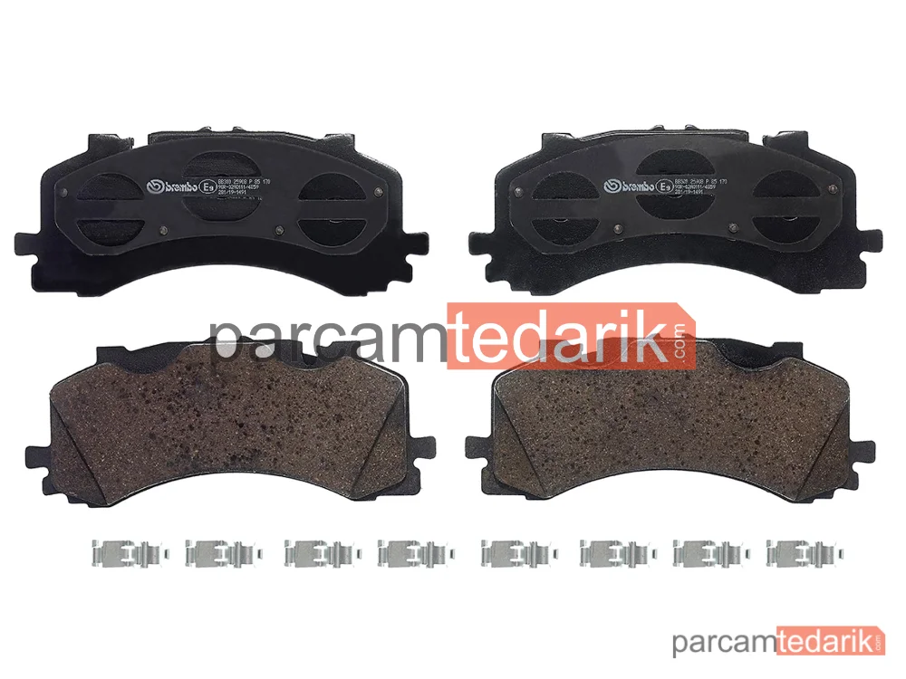P85170 | Fren Balatası (Ön) — Audi A6 C8, Audi A7, Audi Q7