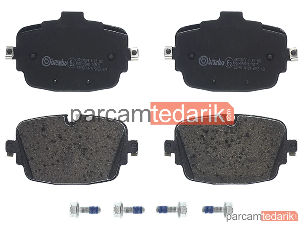 P85180 | Fren Balatası (Arka) — Audi Q7, Audi A8 D5, Audi A6 C8