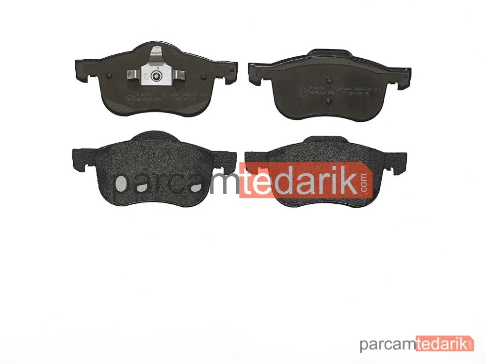P86016 | Fren Balatası (Ön) — Volvo S80 I, Volvo V70 II, Volvo S60 I