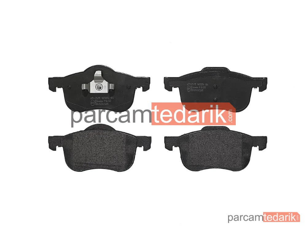 P86020 | Fren Balatası (Ön) — Volvo S80 I, Volvo V70 II, Volvo S60 I