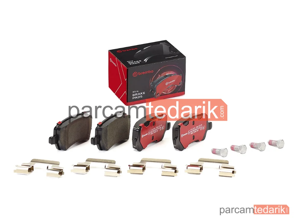 P86021X | Fren Balatası (Arka, Max) — Volvo V60 I, Volvo V70 III, Volvo S80 II