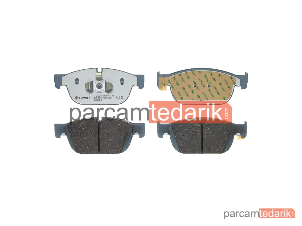 BREMBO P86027E | Fren Balatası (Ön) — Volvo XC90 II, Volvo XC60 II, Volvo S60 III