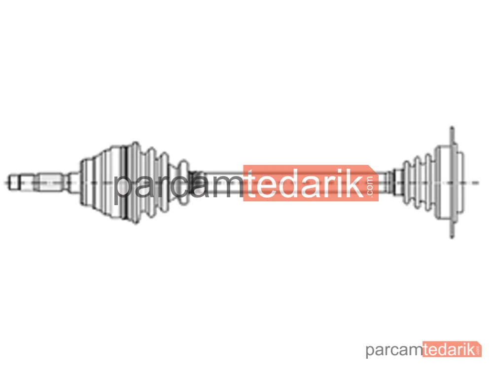 CIFAM 655613 | AKS Komple Sol [ — Seat Cordoba, Seat Ibiza III, Skoda Fabia I