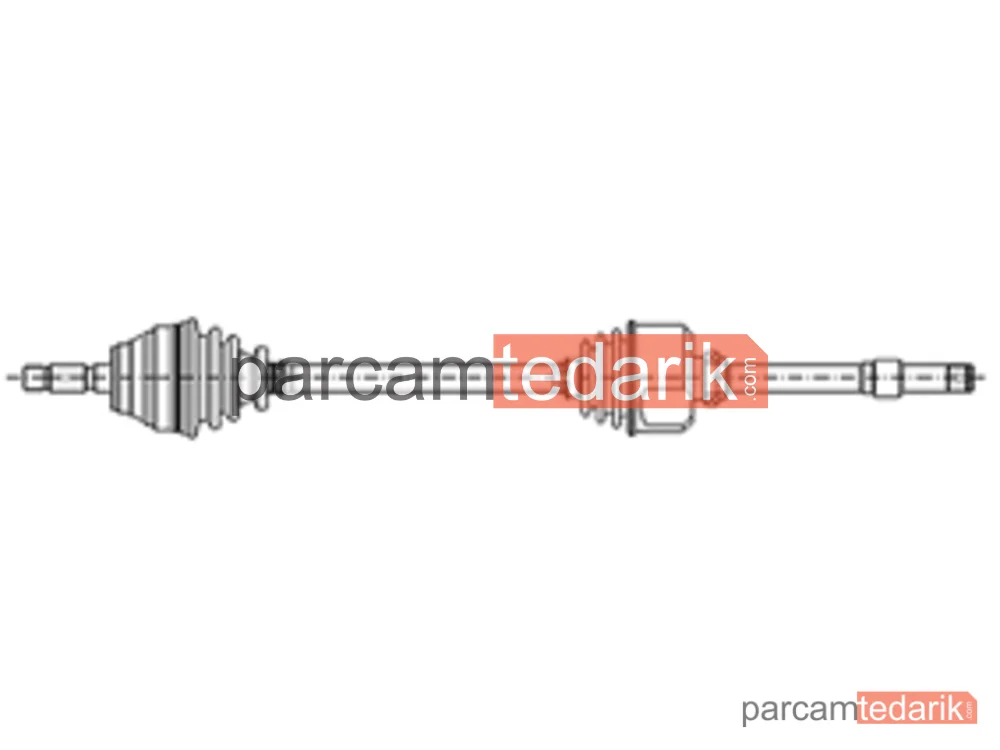 CIFAM 655079 | AKS Ön Sağ [ — Citroën Berlingo / Berlingo FIRST Kasa/büyük limuzin, Citroën Berlingo / Berlingo FIRST MPV, Citroën BX