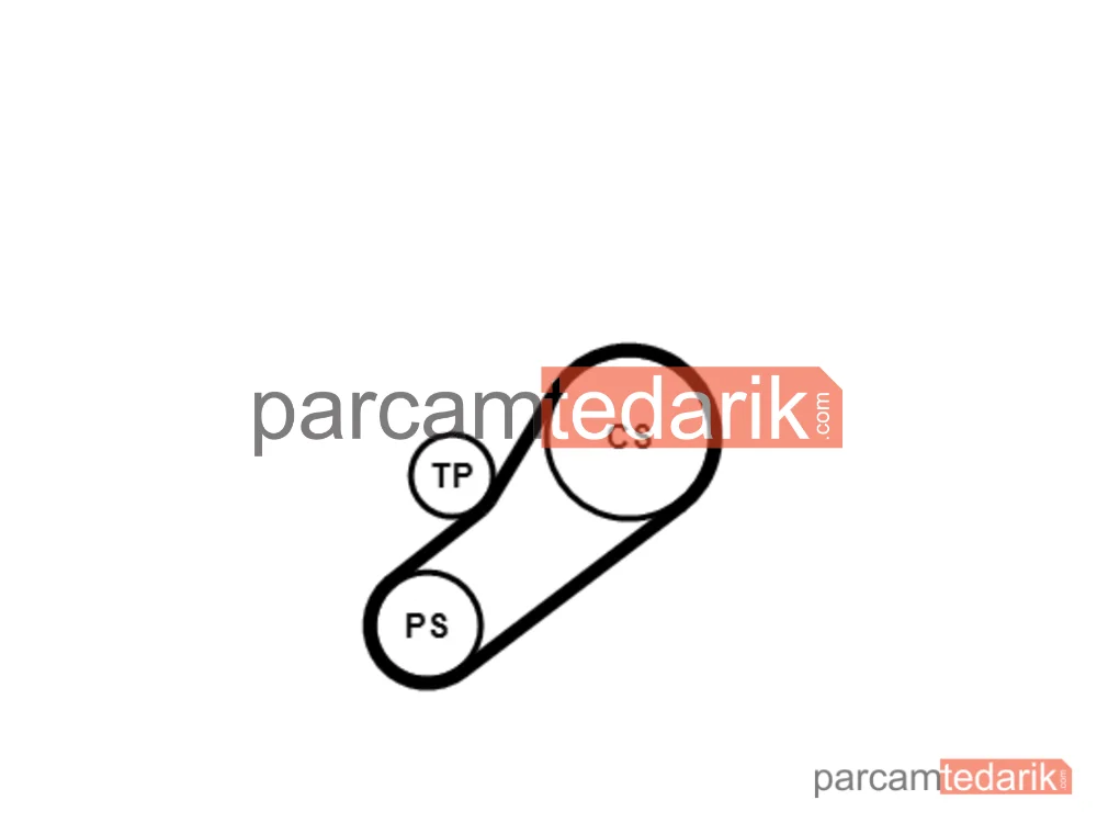 CONTITECH 4PK735K1 | V Kanallı Kayış Seti — Jaguar X-Type I, Ford Mondeo III