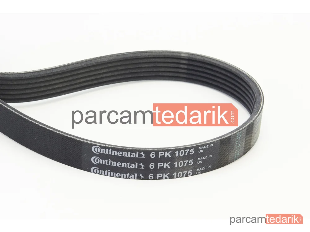 6PK1075 | V Kanallı Kayış — Honda Prelude V, Lancia ZETA, Mercedes-Benz C-Serisi