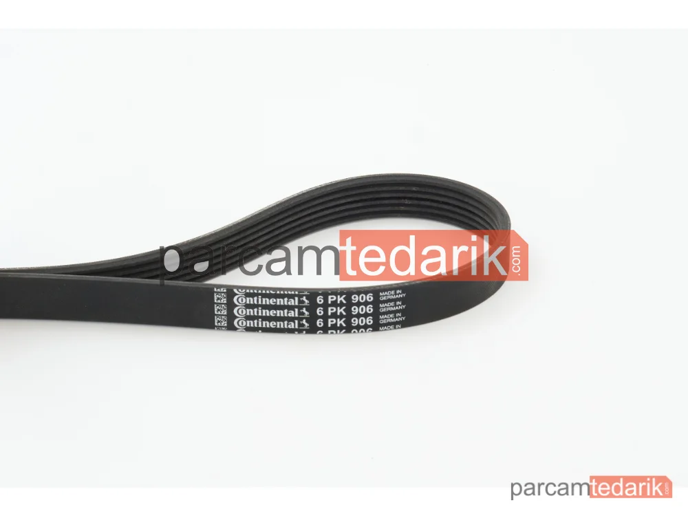 6PK906 | V Kanallı Kayış — Audi A3, Mitsubishi Mirage / Space STAR VI Hatchback, Seat Cordoba
