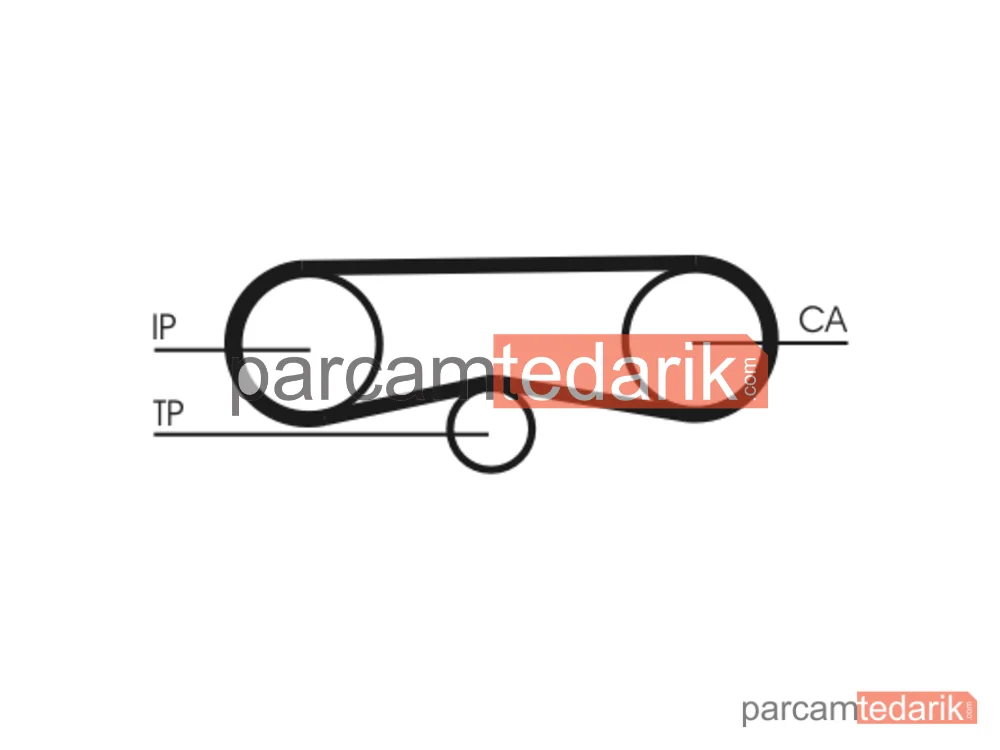 CONTITECH CT1018 | Triger Kayışı — Audi A6 C5, Audi A4 B5, Audi Allroad C5