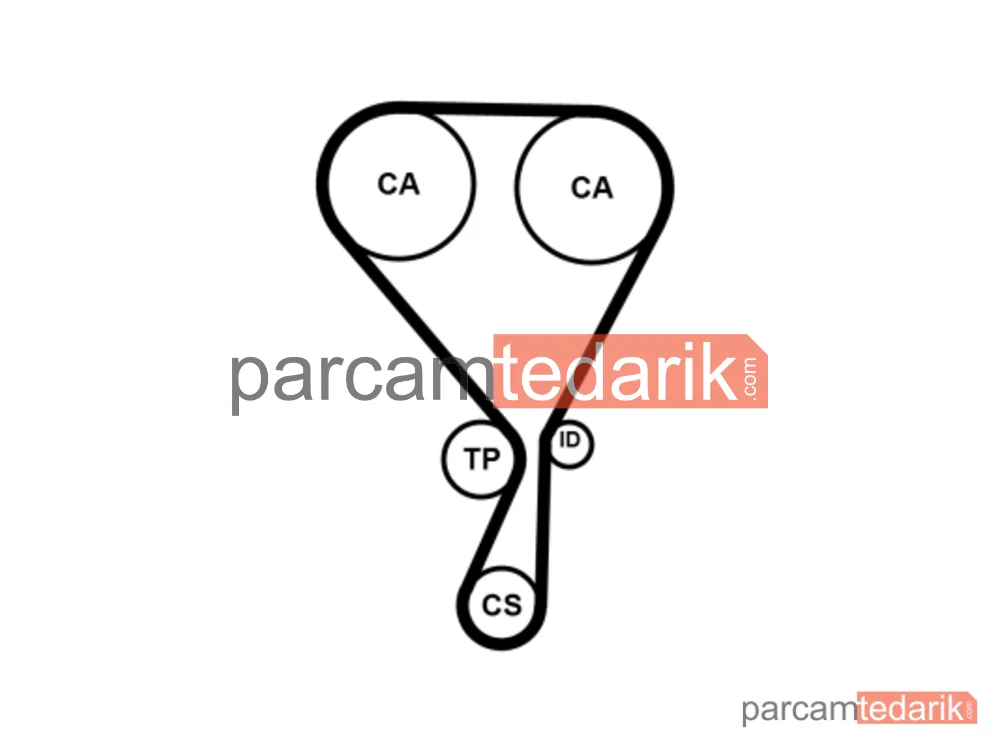 CONTITECH CT1228K1 | Triger Seti — Citroen C3 III, Opel Crossland X / Crossland, Peugeot 208 I