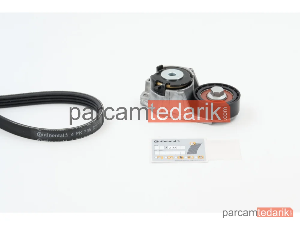 4PK735K1 | V Kanallı Kayış Seti — Jaguar X-Type I, Ford Mondeo III