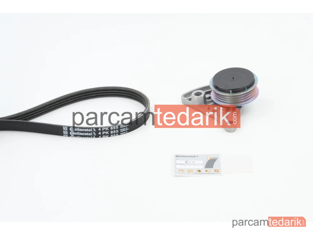 4PK855K1 | V Kanallı Kayış Seti — Audi A4 B5, VW Passat B5, VW Passat B5 Variant