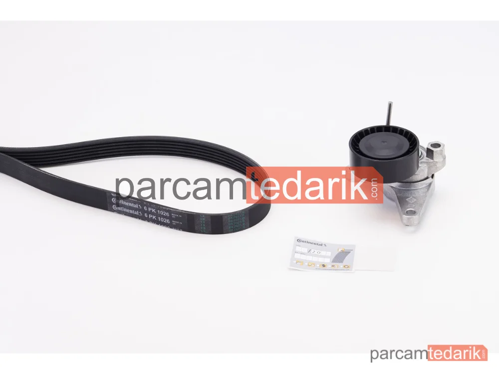 CONTITECH 6PK1026K1 | V Kanallı Kayış Seti — Audi A1, Audi A1 Sportback, Audi A3