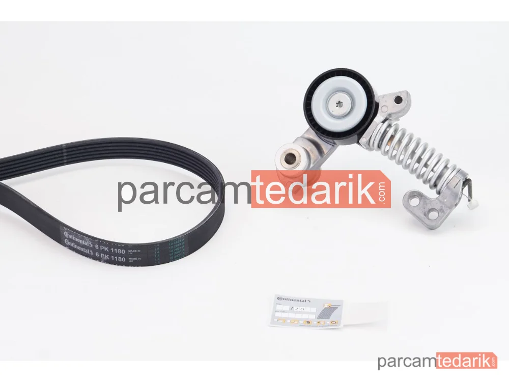 CONTITECH 6PK1180K4 | V Kanallı Kayış Seti — Volvo S60 II, Volvo S60 II Cross Country, Volvo S80 II