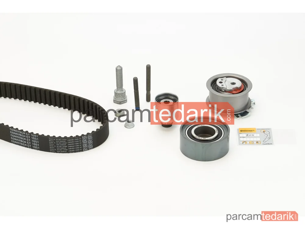 CONTITECH CT1051K2 | Triger Seti — Audi A3, Audi A3 Sportback, Seat Altea