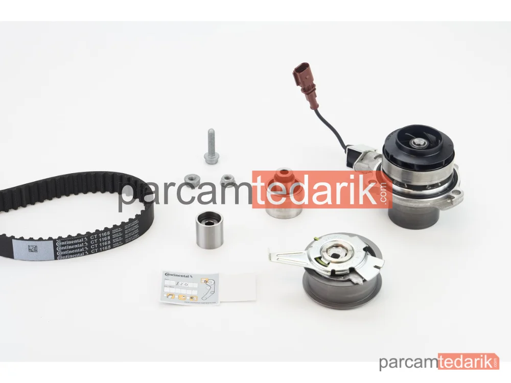 CONTITECH CT1168WP3 | Triger Seti — Audi A3 Limousine, Seat Leon, Seat Leon Kasa/eğik Arka