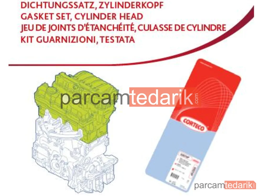 Silindir Kapak Contası — Seat Ibiza IV SC, Skoda Roomster, Skoda Roomster Praktik - 83403684