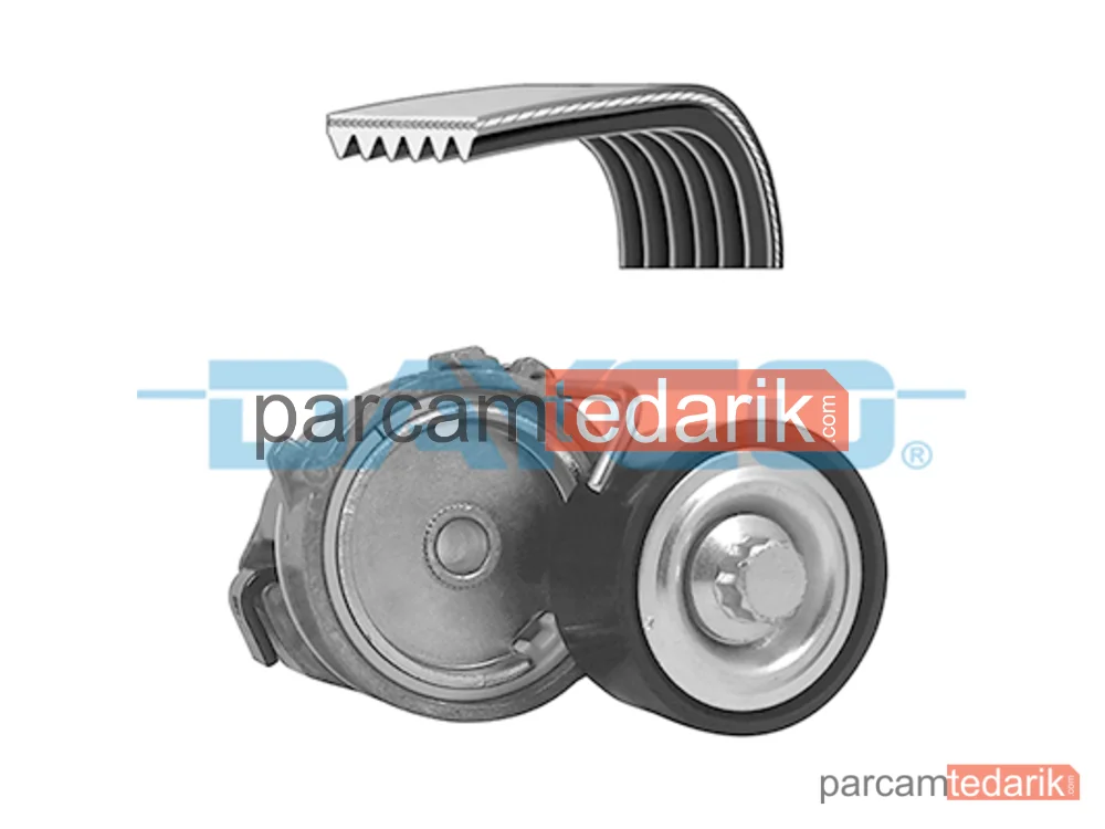 KPV295 | V Kanallı Kayış Seti — Citroën C3 II, Citroën C3 Picasso, Citroën C4 Cactus