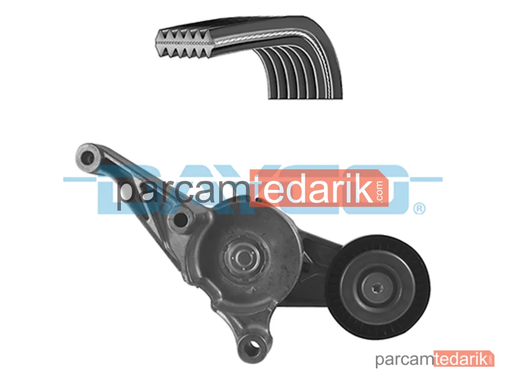 KPV508 | V Kanallı Kayış Seti — Seat Alhambra, VW Caddy III Kasa/büyük limuzin, VW Caddy III MPV
