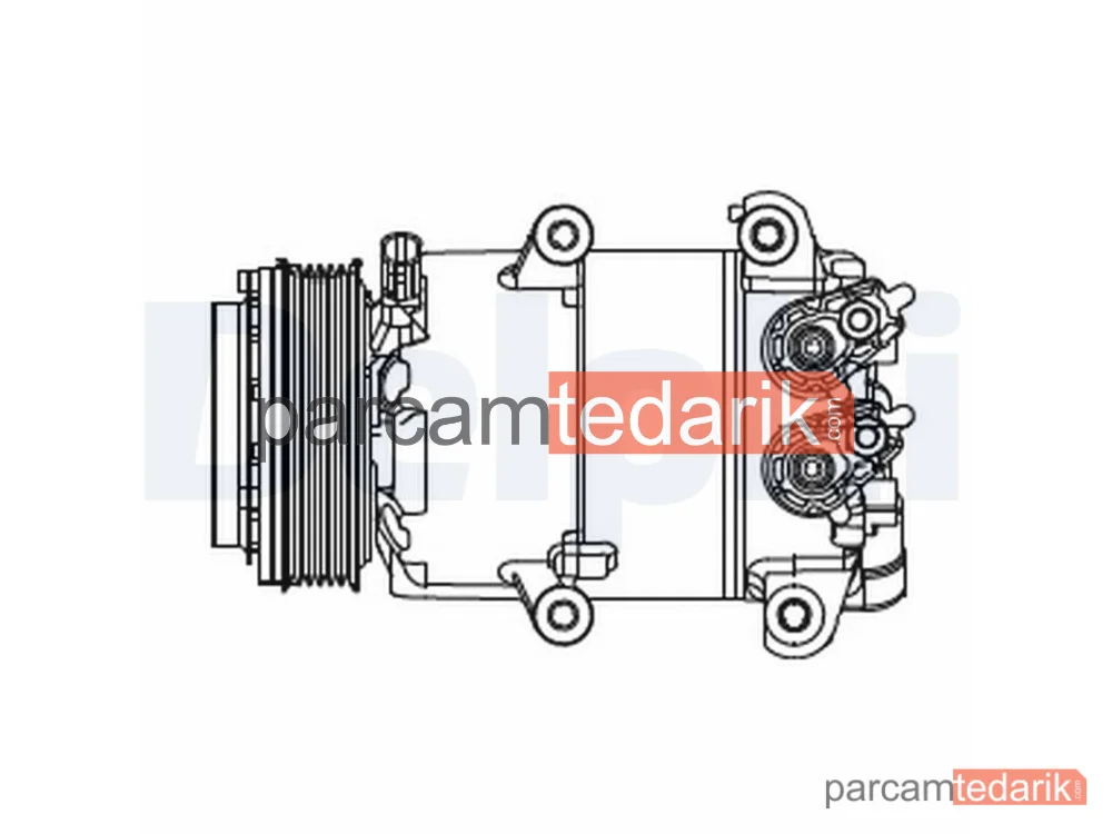 CS20466 | Klima Kompresörü — Ford B-Max, Ford B-Max Van, Ford Fiesta VI