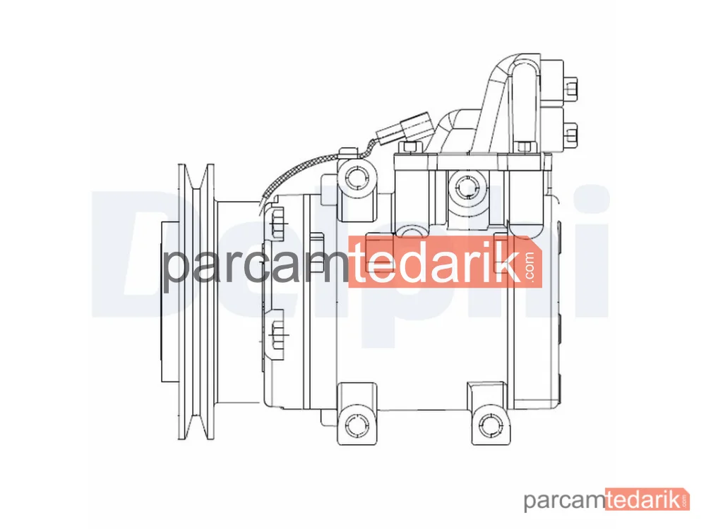 CS20524 | Klima Kompresörü — Ford Ranger, Mazda B-Serie, Mazda BT-50 Pick-up