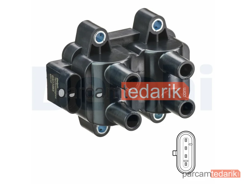 Ateşleme Bobini — Dacia Dokker Kasa/büyük limuzin, Dacia Dokker MPV, Dacia LODGY - GN1108312B1