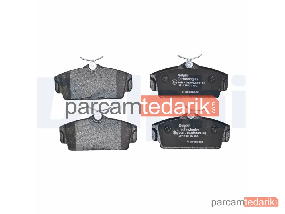 DELPHI LP1435 | Fren Balatası — Nissan Almera II, Nissan Almera II Hatchback, Nissan Primera