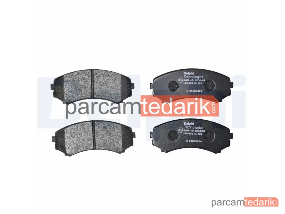 DELPHI LP1462 | Fren Balatası — Isuzu D-Max I, Mazda E Panelvan/Van, Mitsubishi Grandis