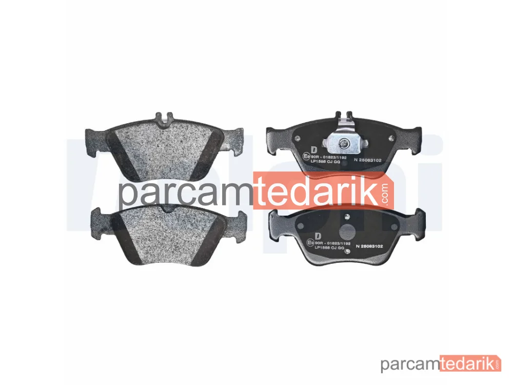 DELPHI LP1588 | Fren Balatası — Mercedes-Benz CLK, Mercedes-Benz CLK Cabrio, Mercedes-Benz C-Serisi