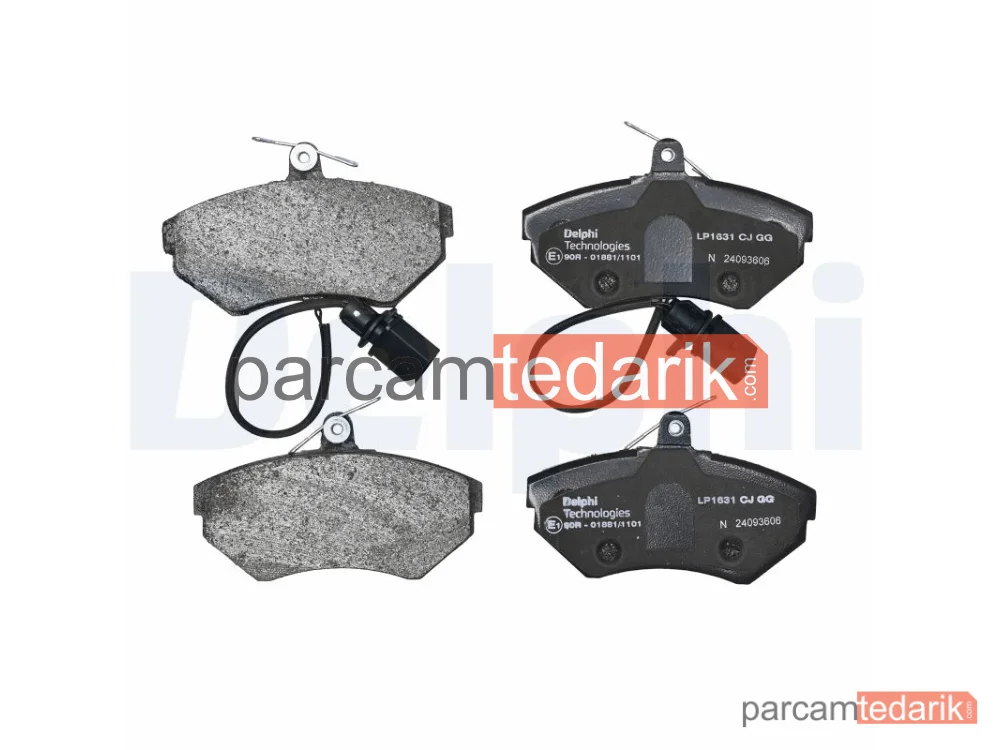 DELPHI LP1631 | Fren Balatası — Audi A4 B5, Audi A4 B5 Avant, Audi A4 B6