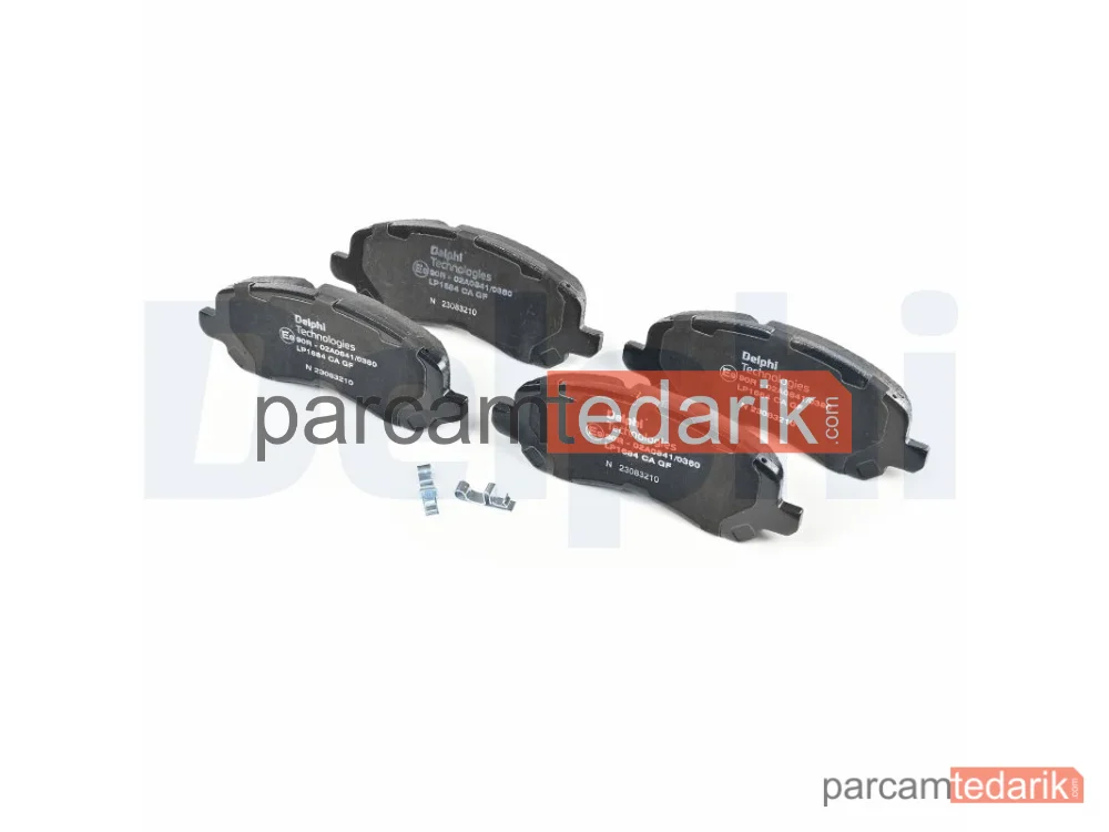 DELPHI LP1684 | Fren Balatası — Chrysler 200 Sedan, Chrysler Sebring, Chrysler Sebring Cabrio