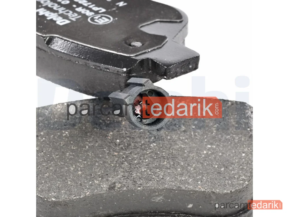 DELPHI LP1722 | Fren Balatası — Abarth 500 / 595 / 695, Abarth 500C / 595C / 695C, Alfa Romeo Mito