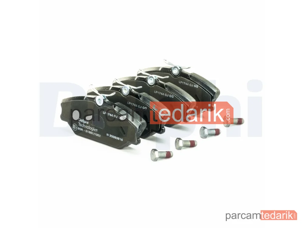DELPHI LP1744 | Fren Balatası — Renault Clio II, Renault Laguna I, Renault Laguna I Grandtour