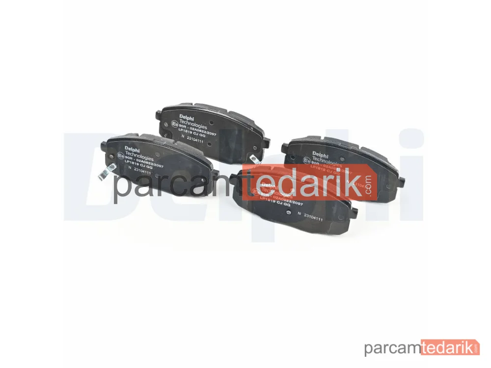 DELPHI LP1819 | Fren Balatası — Hyundai i30, Hyundai i30 Station wagon, Hyundai KONA