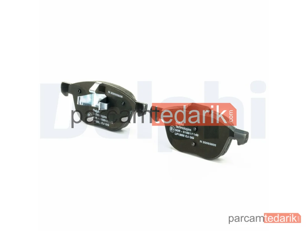 DELPHI LP1869 | Fren Balatası — Ford C-Max, Ford C-Max II, Ford C-Max II Van
