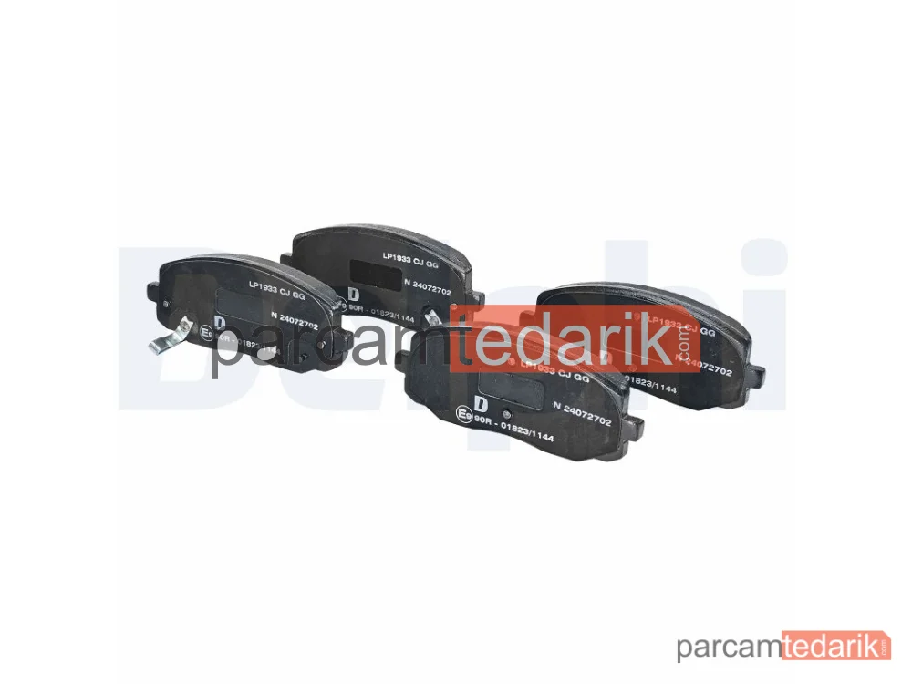 LP1933 | Fren Balatası — Hyundai i10 I, Hyundai i20 I, Kia Picanto I