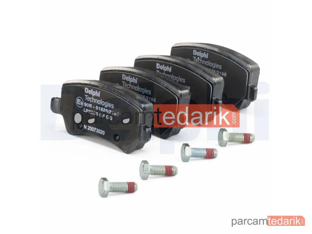 DELPHI LP2008 | Fren Balatası — Ford Galaxy II, Ford Mondeo IV, Ford Mondeo IV Sedan