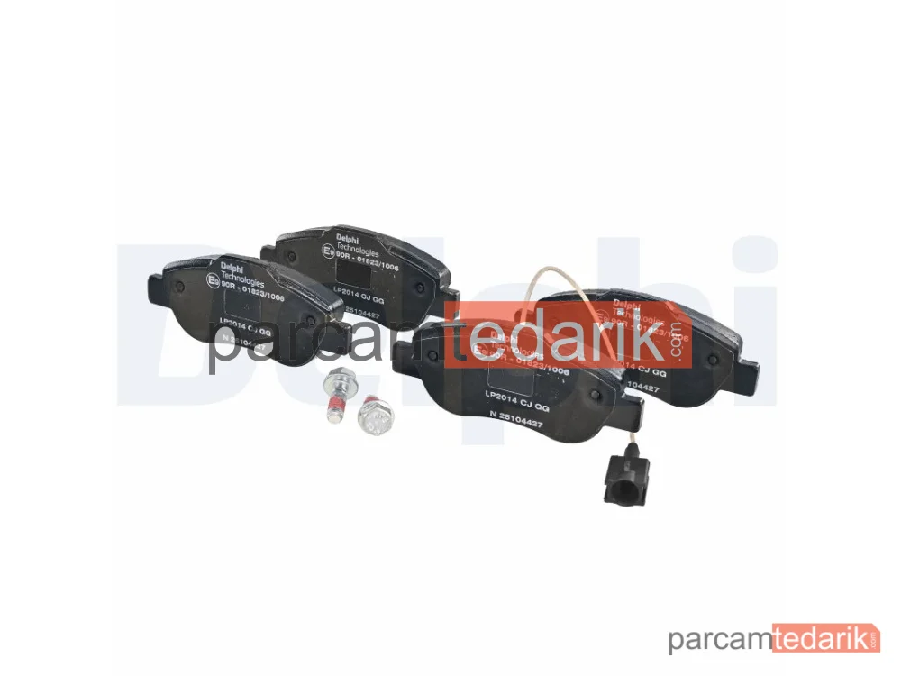 LP2014 | Fren Balatası — Fiat 500, Fiat Panda, Fiat Panda Kasa/eğik Arka