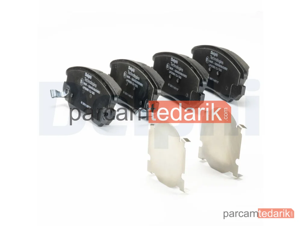 DELPHI LP2080 | Fren Balatası — Chevrolet Malibu, Opel Insignia A, Opel Insignia A Country Tourer