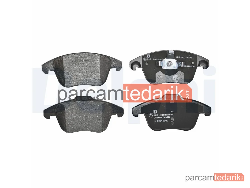 DELPHI LP2100 | Fren Balatası — Citroën C4 GRAND Picasso I, Citroën C4 II, Citroën C4 Picasso I MPV