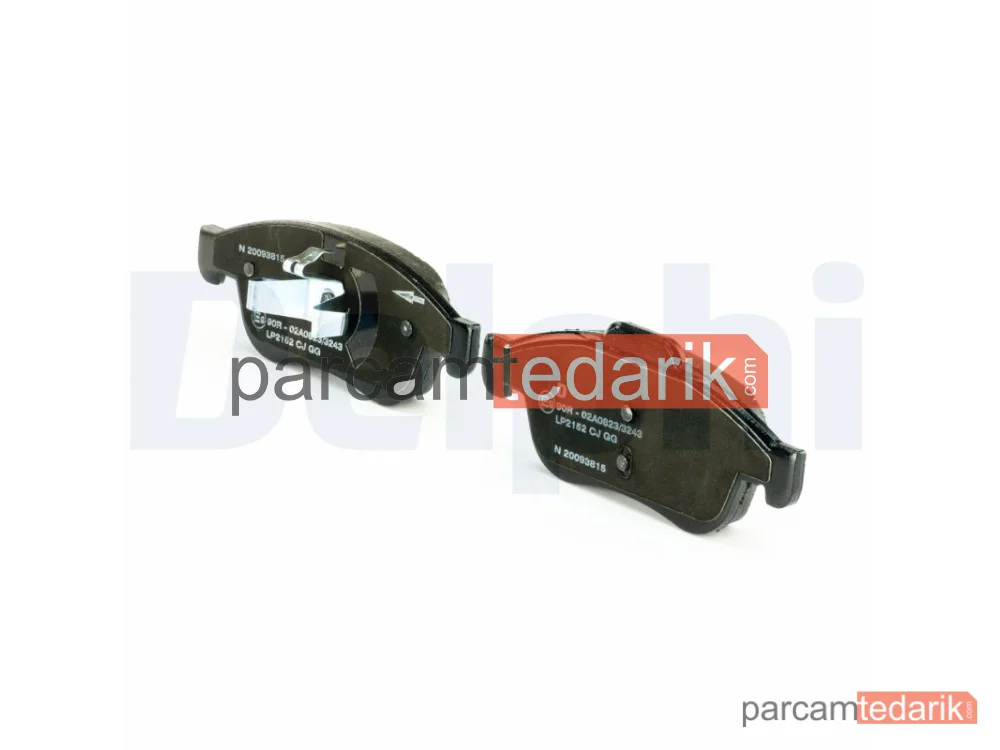 DELPHI LP2152 | Fren Balatası — Dacia Dokker Kasa/büyük limuzin, Dacia Dokker MPV, Dacia Duster