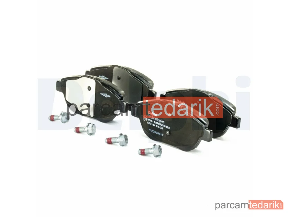DELPHI LP2164 | Fren Balatası — Citroën C3 Aircross I, Citroën C3 Aircross II Van, Citroën C3 II